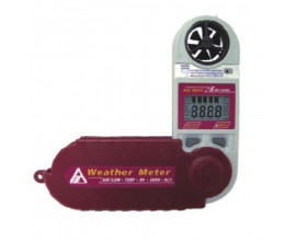 Компактный термоанемометр, психрометр с фиксированным датчиком с функцией барометра и высотомера 8910